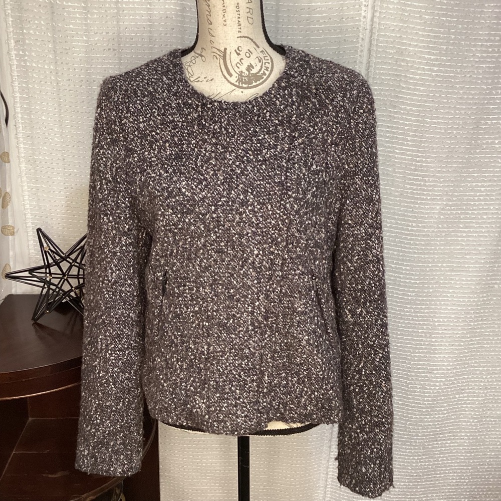 Gap Wool Blend Tweed Jacket